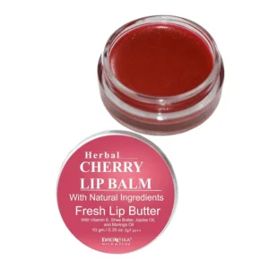 Unisex Herbal Dark And Chapped Lips Cherry Lip Balm (10gm)