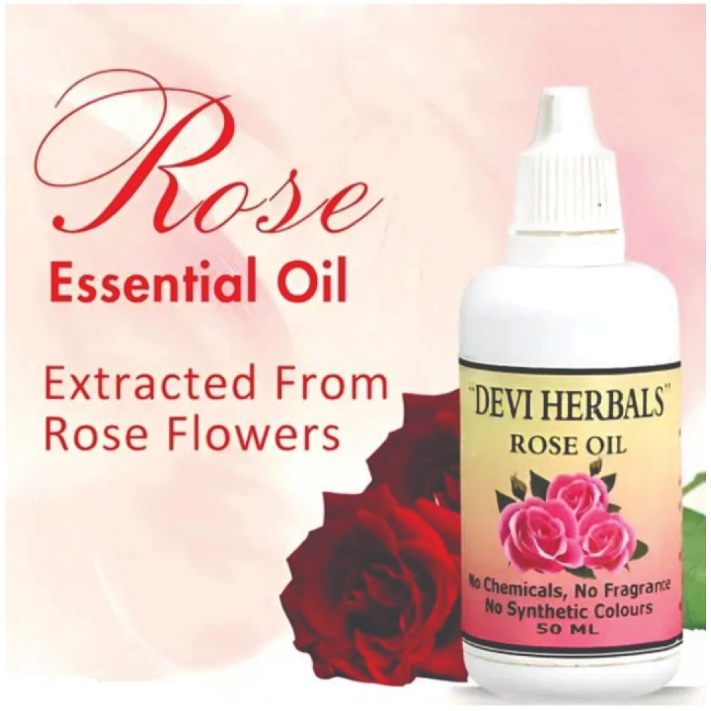 Devi herbal Rose 50ML Oil Natural Pure Herbal Oil - Image 2