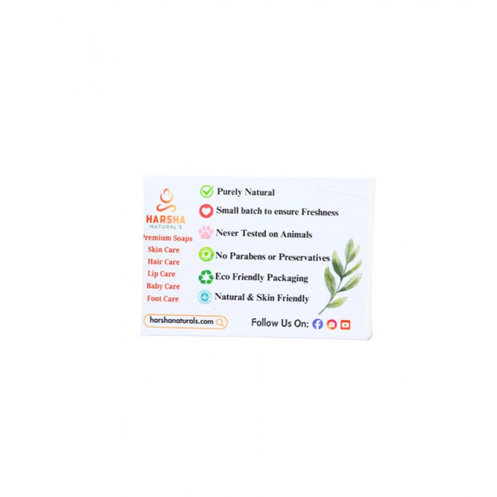 Pack Of_2 Harsha Naturals - Orange Soap (100GM) - Image 2