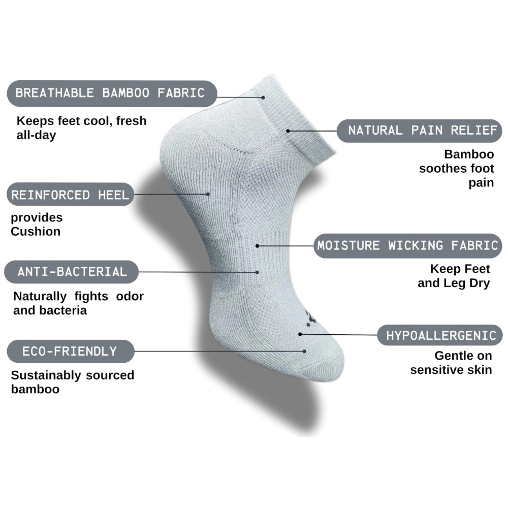3_Pair Set Unisex Casual Cotton Printed Low Cut Socks (Multicolor) - Image 2