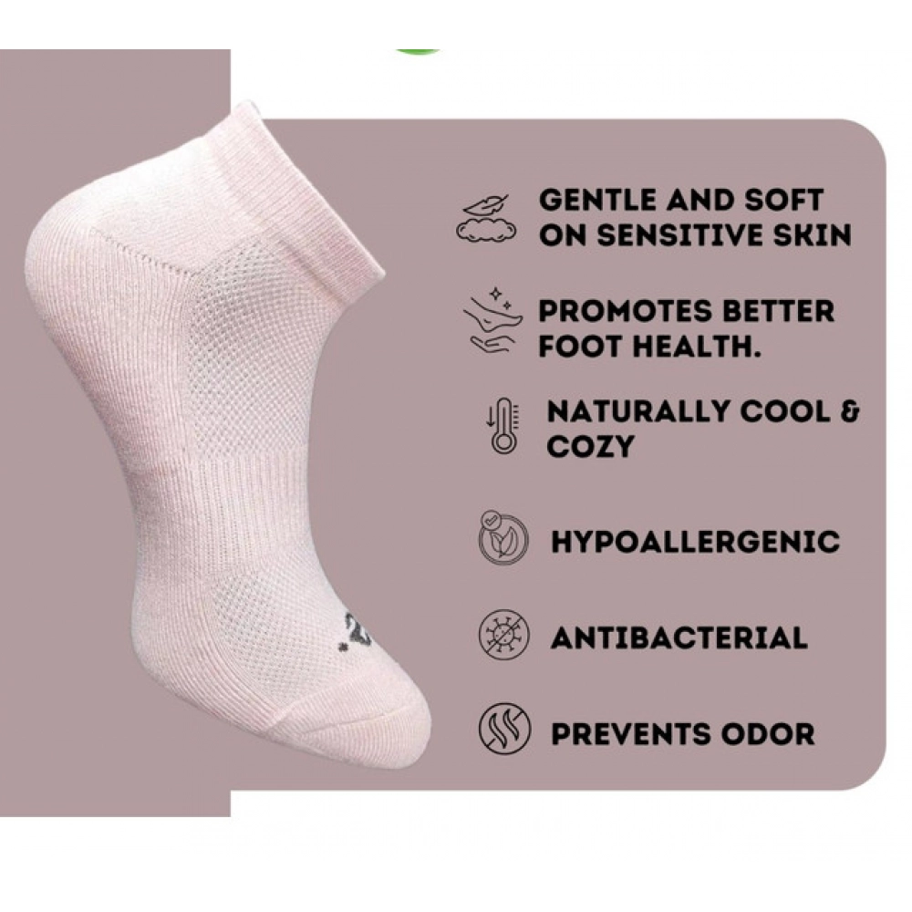 3_Pair Set Unisex Casual Cotton Printed Low Cut Socks (Multicolor) - Image 3