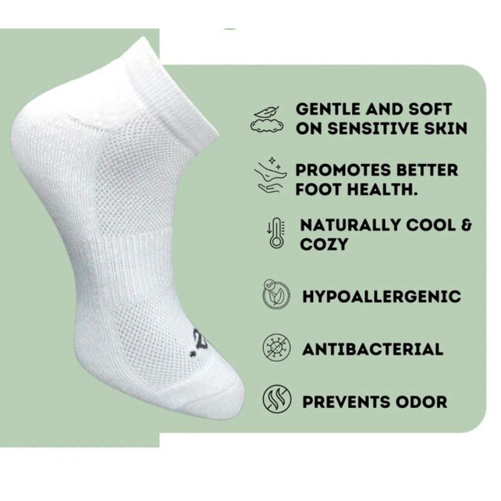 3_Pair Set Unisex Casual Cotton Printed Low Cut Socks (Multicolor) - Image 3