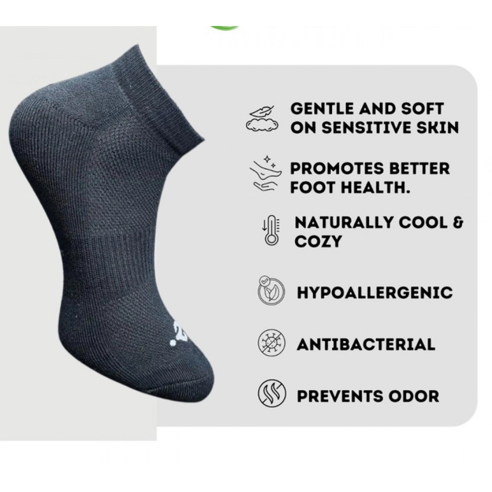 3_Pair Set Unisex Casual Cotton Printed Low Cut Socks (Multicolor) - Image 3