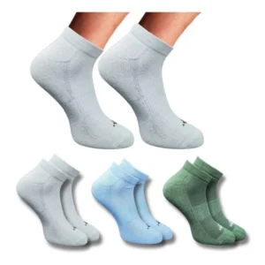 3_Pair Set Unisex Casual Cotton Printed Low Cut Socks (Multicolor)
