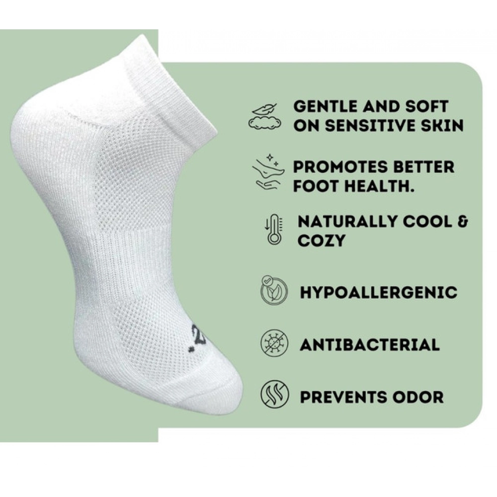 3_Pair Set Unisex Casual Cotton Printed Low Cut Socks (Multicolor) - Image 3