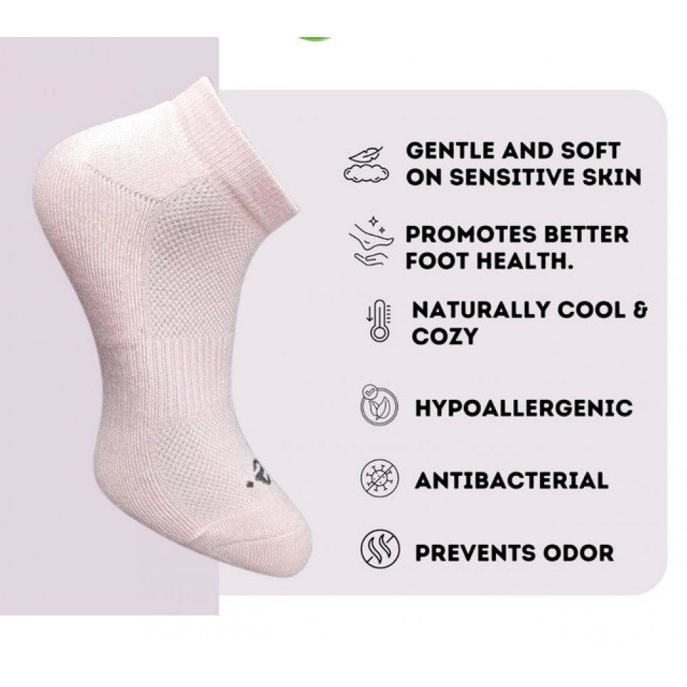 3_Pair Set Unisex Casual Cotton Printed Low Cut Socks (Multicolor) - Image 3