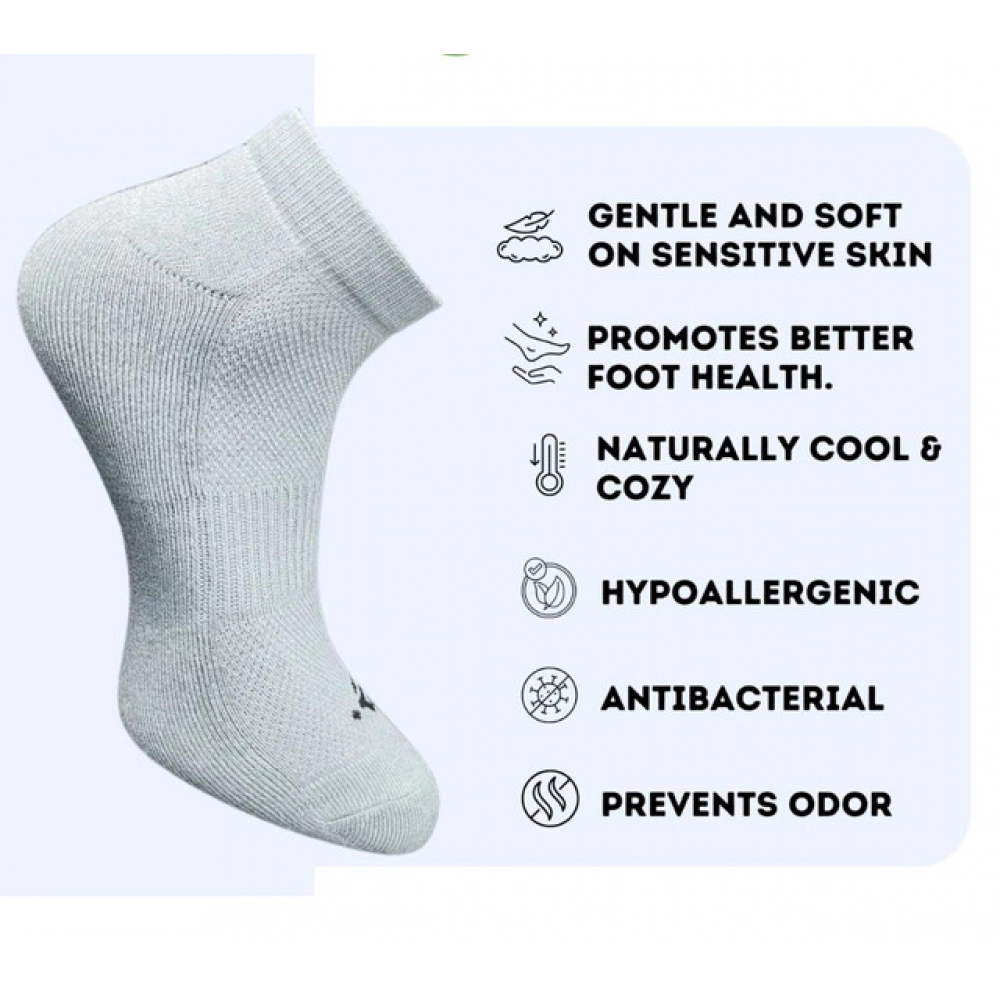 3_Pair Set Unisex Casual Cotton Printed Low Cut Socks (Multicolor) - Image 3