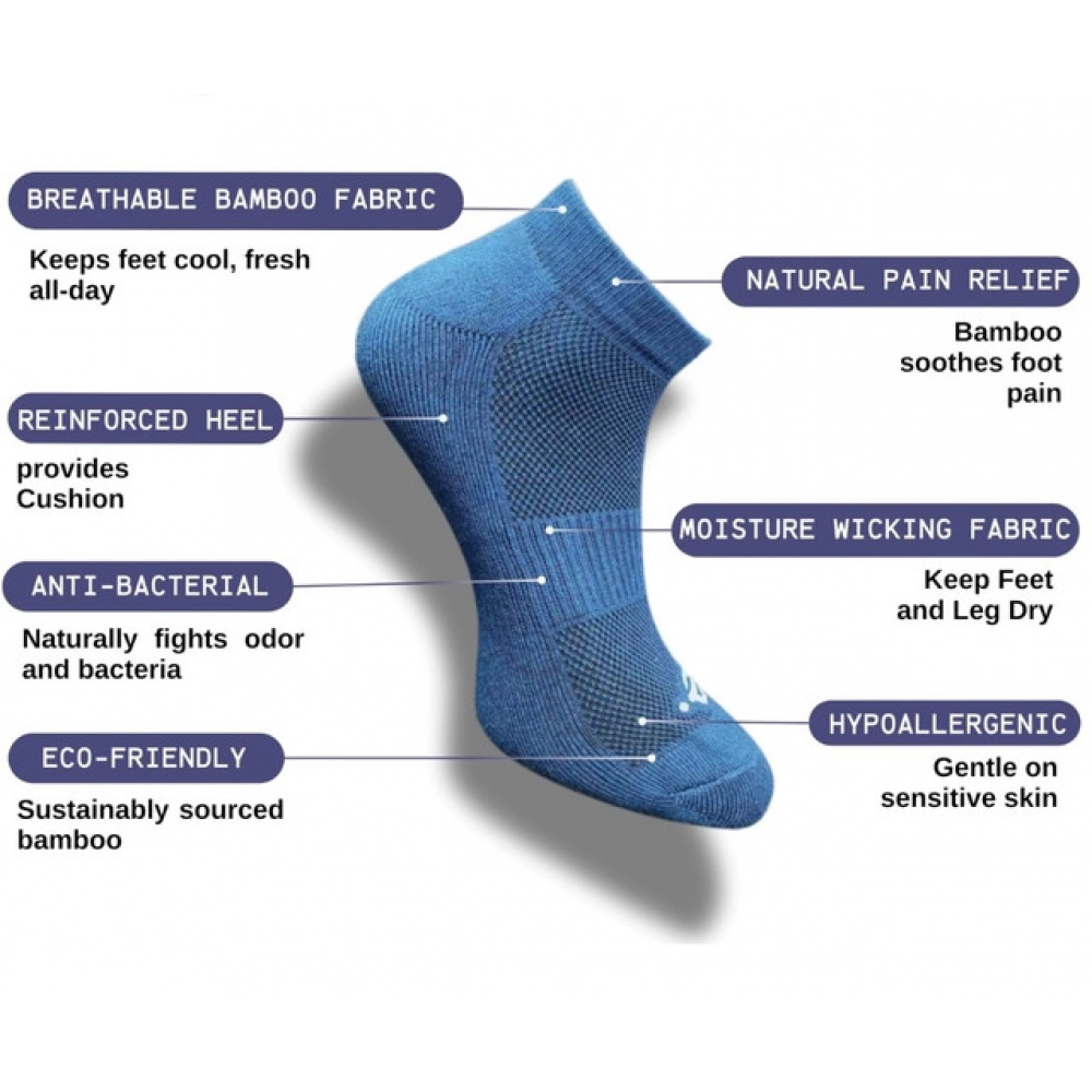 3_Pair Set Unisex Casual Cotton Printed Low Cut Socks (Multicolor) - Image 2