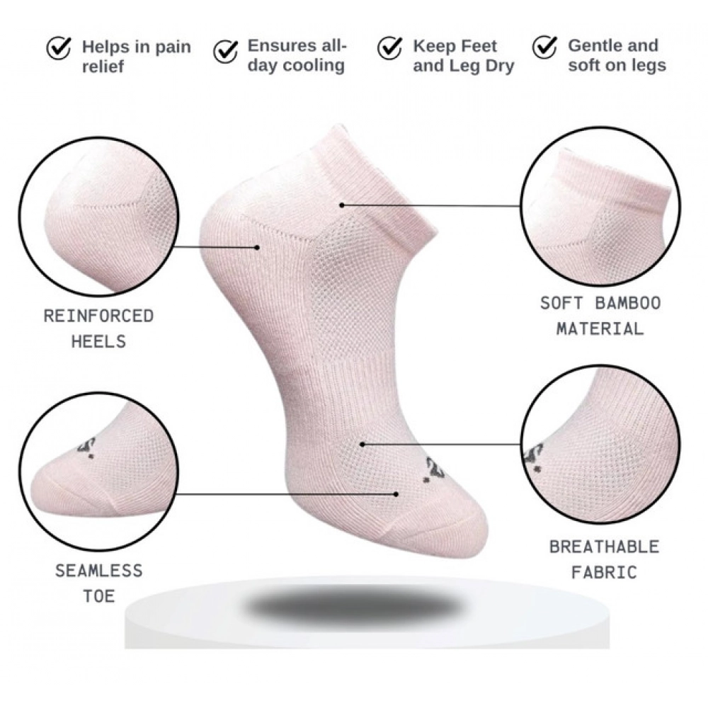 3_Pair Set Unisex Casual Cotton Printed Low Cut Socks (Multicolor) - Image 4