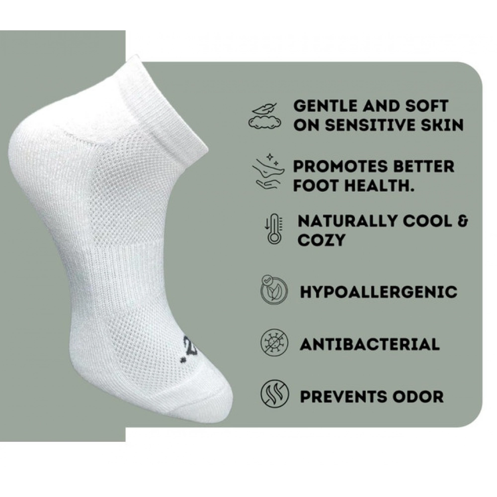 3_Pair Set Unisex Casual Cotton Printed Low Cut Socks (Multicolor) - Image 3