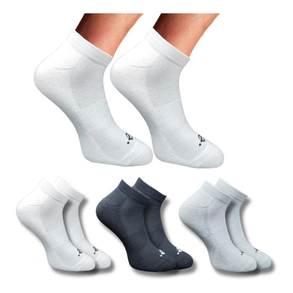 3 Pair Set Unisex Cotton Printed Low Cut Socks