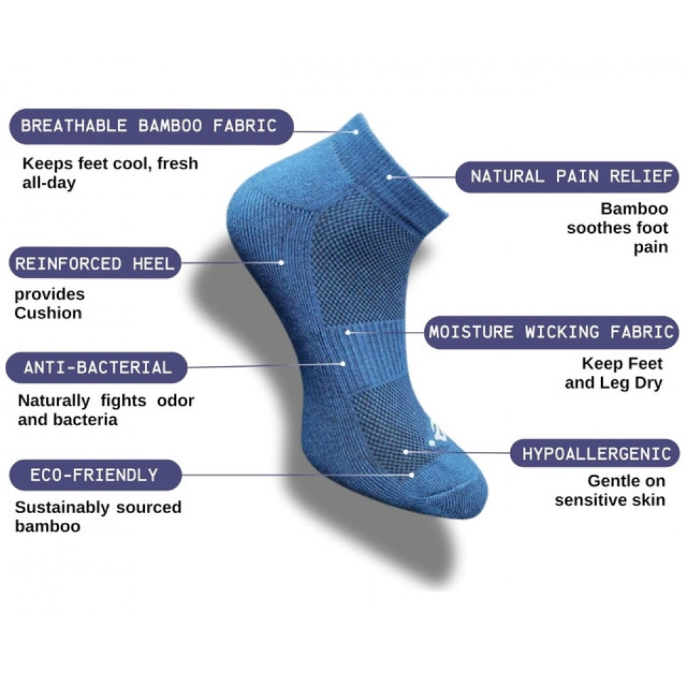 3_Pair Set Unisex Casual Cotton Printed Low Cut Socks (Multicolor) - Image 2