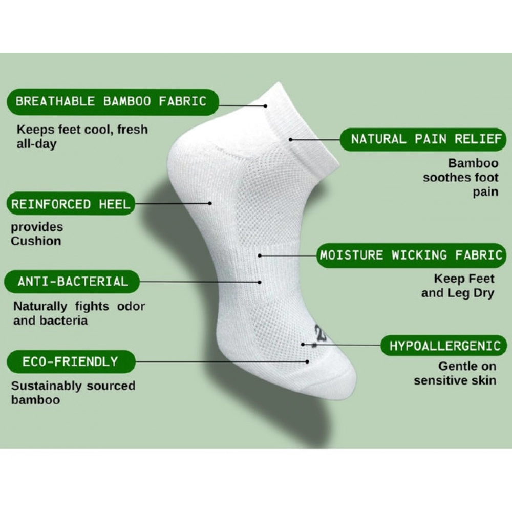 3_Pair Set Unisex Casual Cotton Printed Low Cut Socks (Multicolor) - Image 2