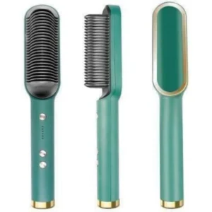 Hair Straightener Comb (Green)