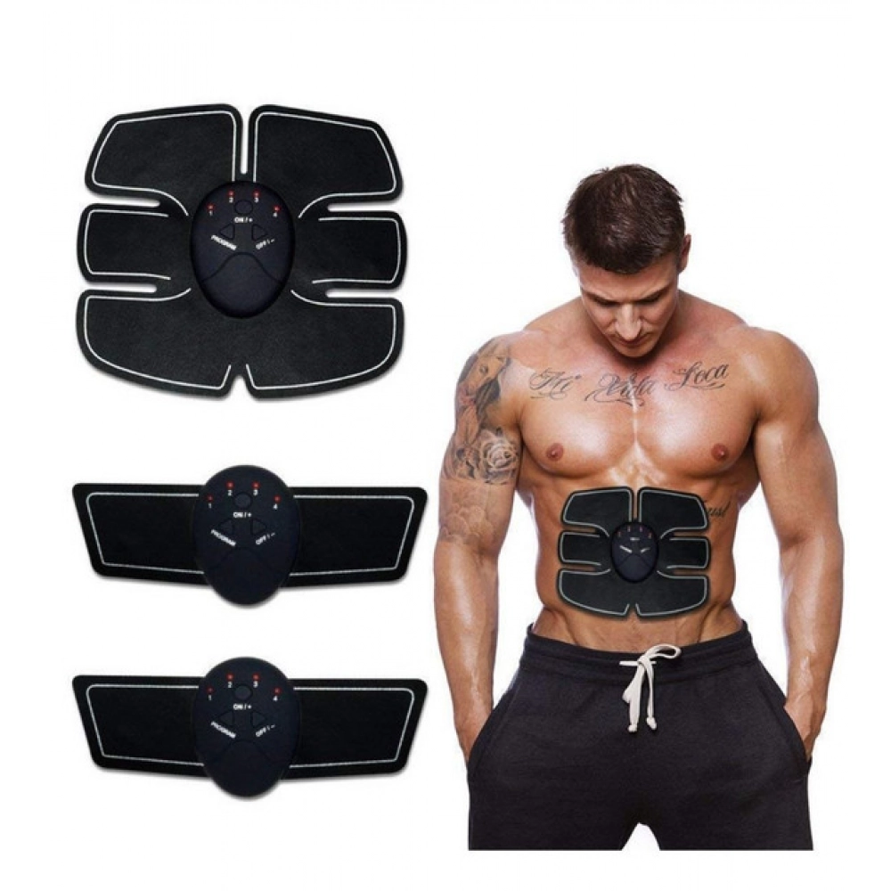 6 Pack ABS Stimulator Black