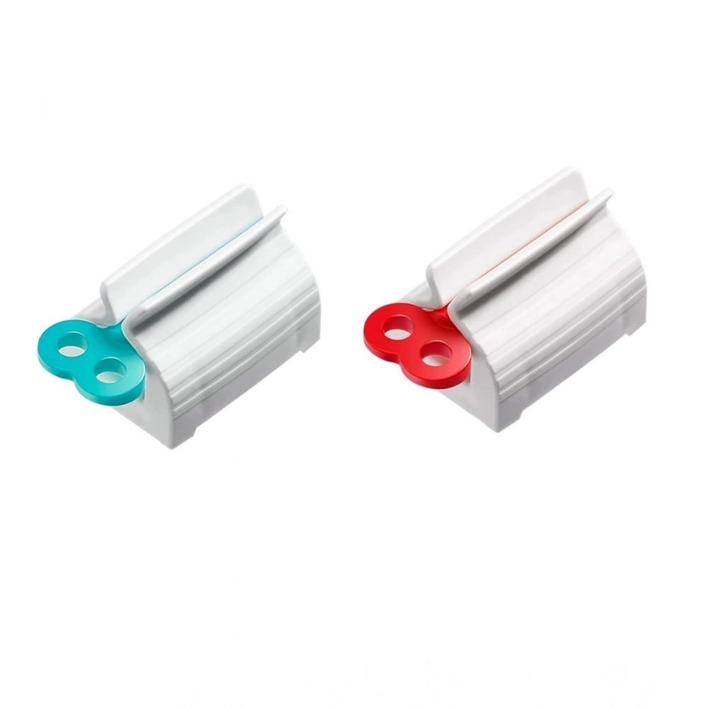 Pack of 2 Plastic Toothpaste Squeezer (Multicolor)