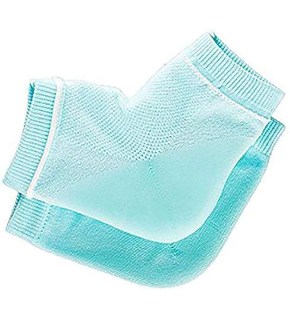 Half Gel Cotton Heel Socks (Blue) - Image 3