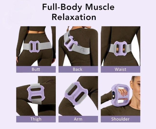Plastic Fascial Ring Massager (Blue) - Image 4